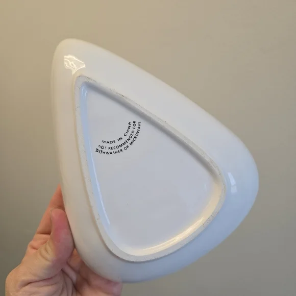 Candycorn Ceramic Halloween Dish Decor - Picture 2 of 2